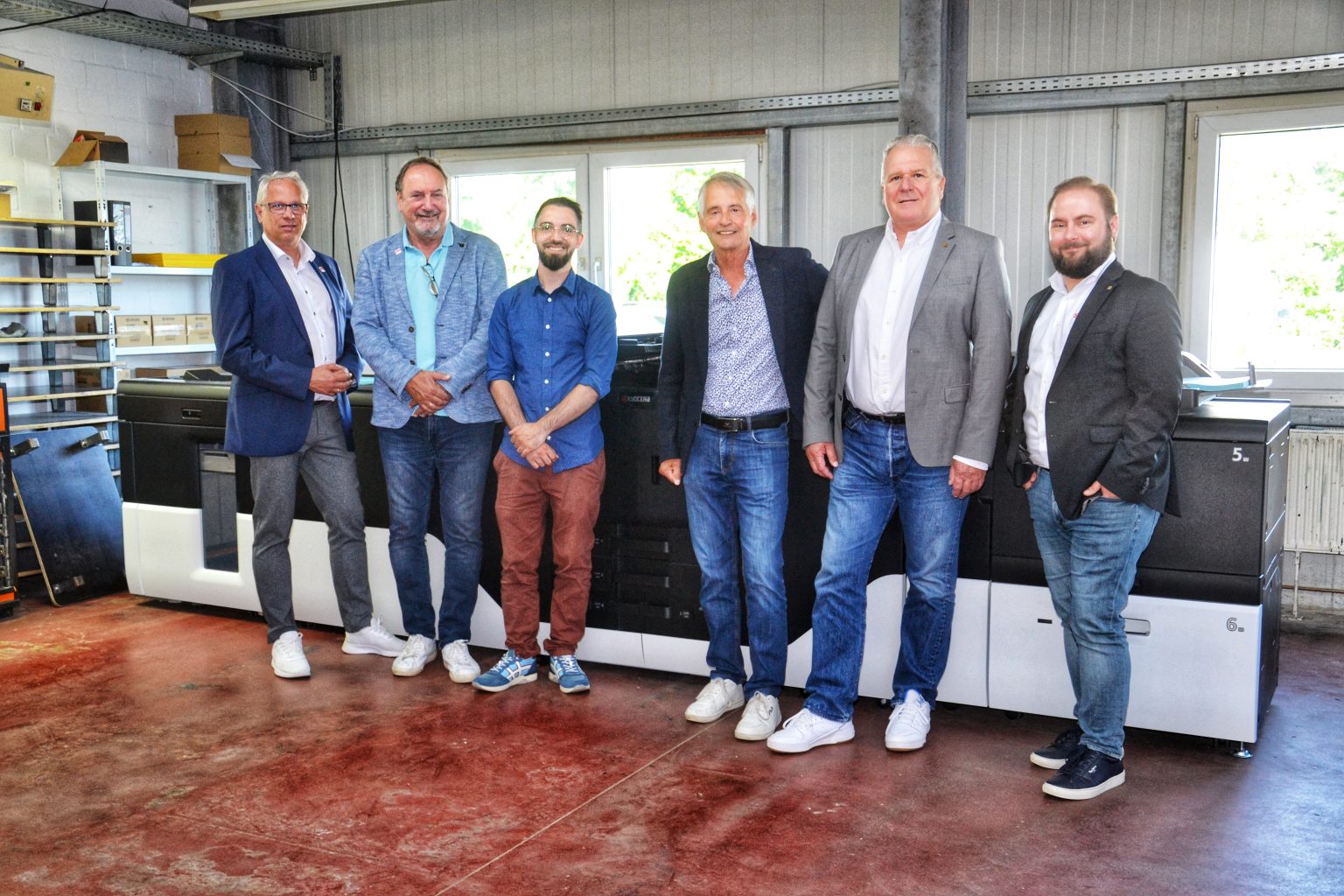 Team RD Druck an der Kyocera TASKalfa Pro 15000c