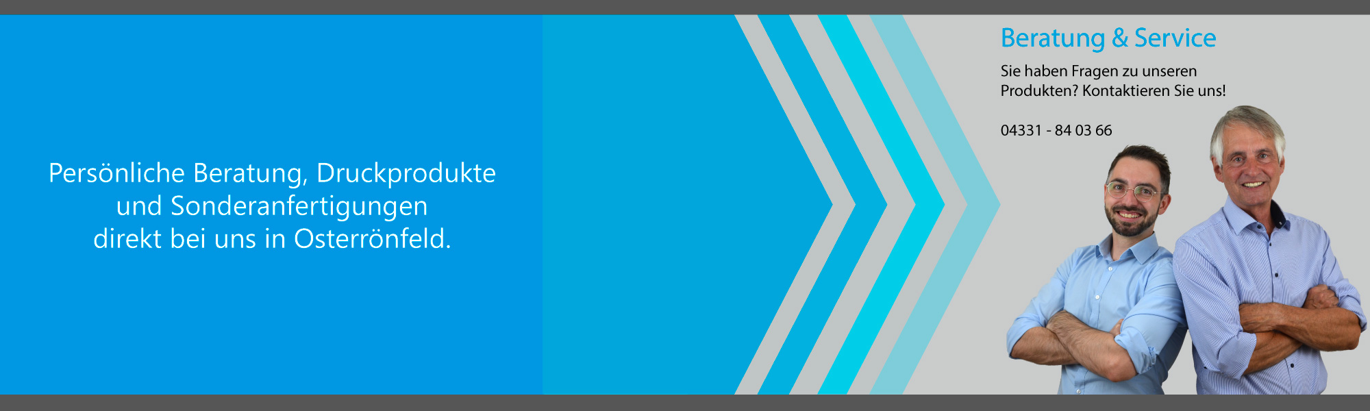 Persönliche Beratung & Service bei RD Druck